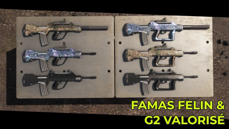 FAMAS FÉLIN & G2 Valorisé