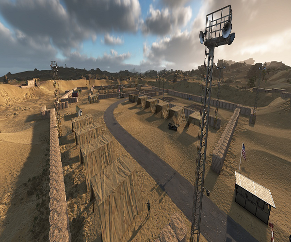 Desert base Gogland map