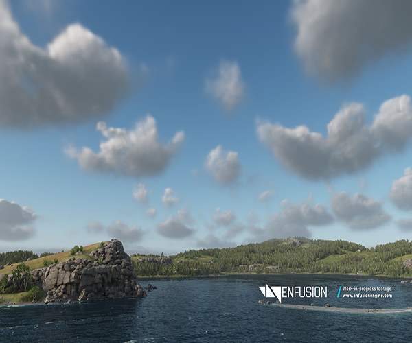 ArmA RF: Volumetric Clouds